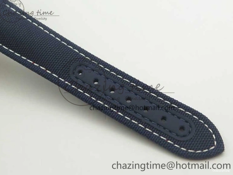 0216 EasyCare Aqua Terra Master Ryder Cup Edition VSF 1:1 Best Edition White Textured Dial on Blue Nylon Strap A8500 Super Clone 8016